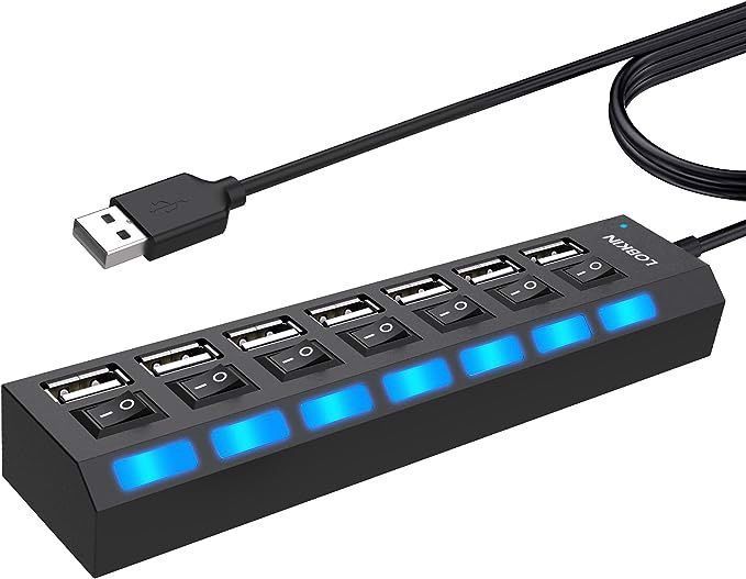 rozdzielacz rozgałęźnik usb 7w1