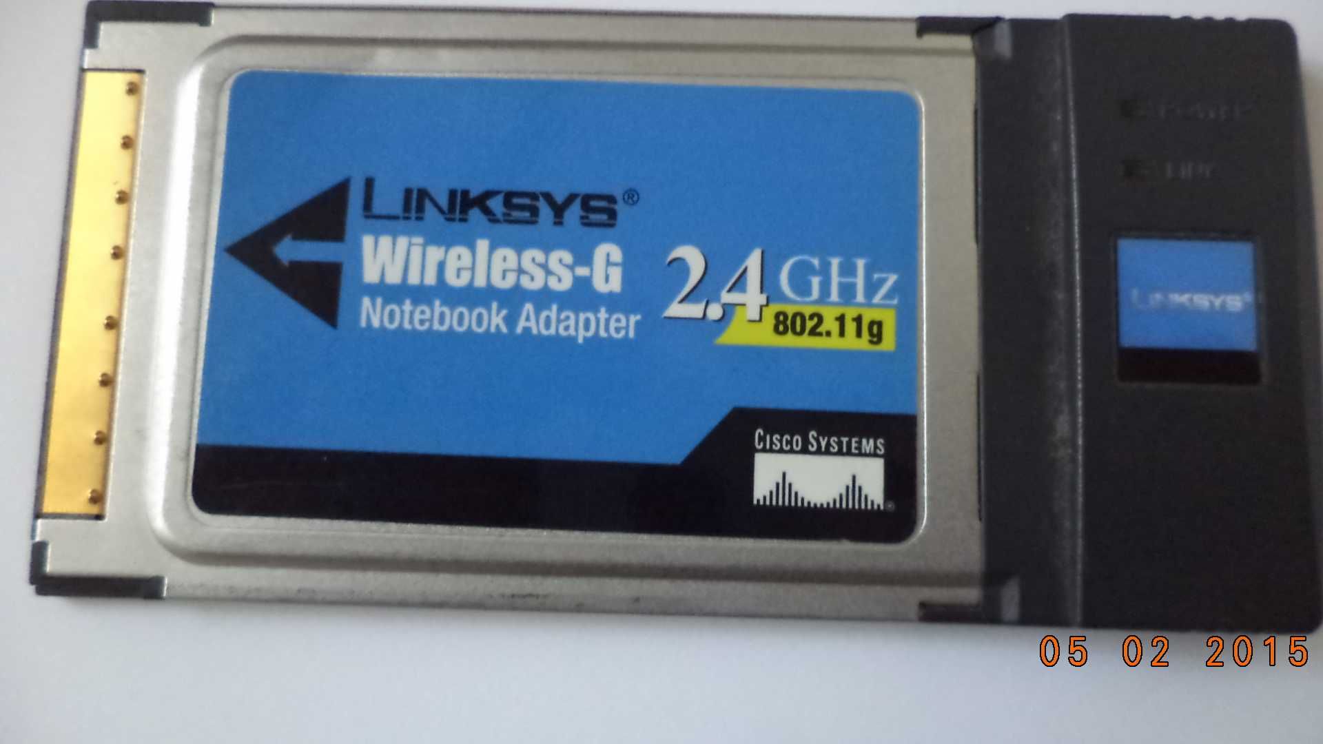 Wireless - G Notebook Adapter 2.4GHZ 802.11g - Linksys