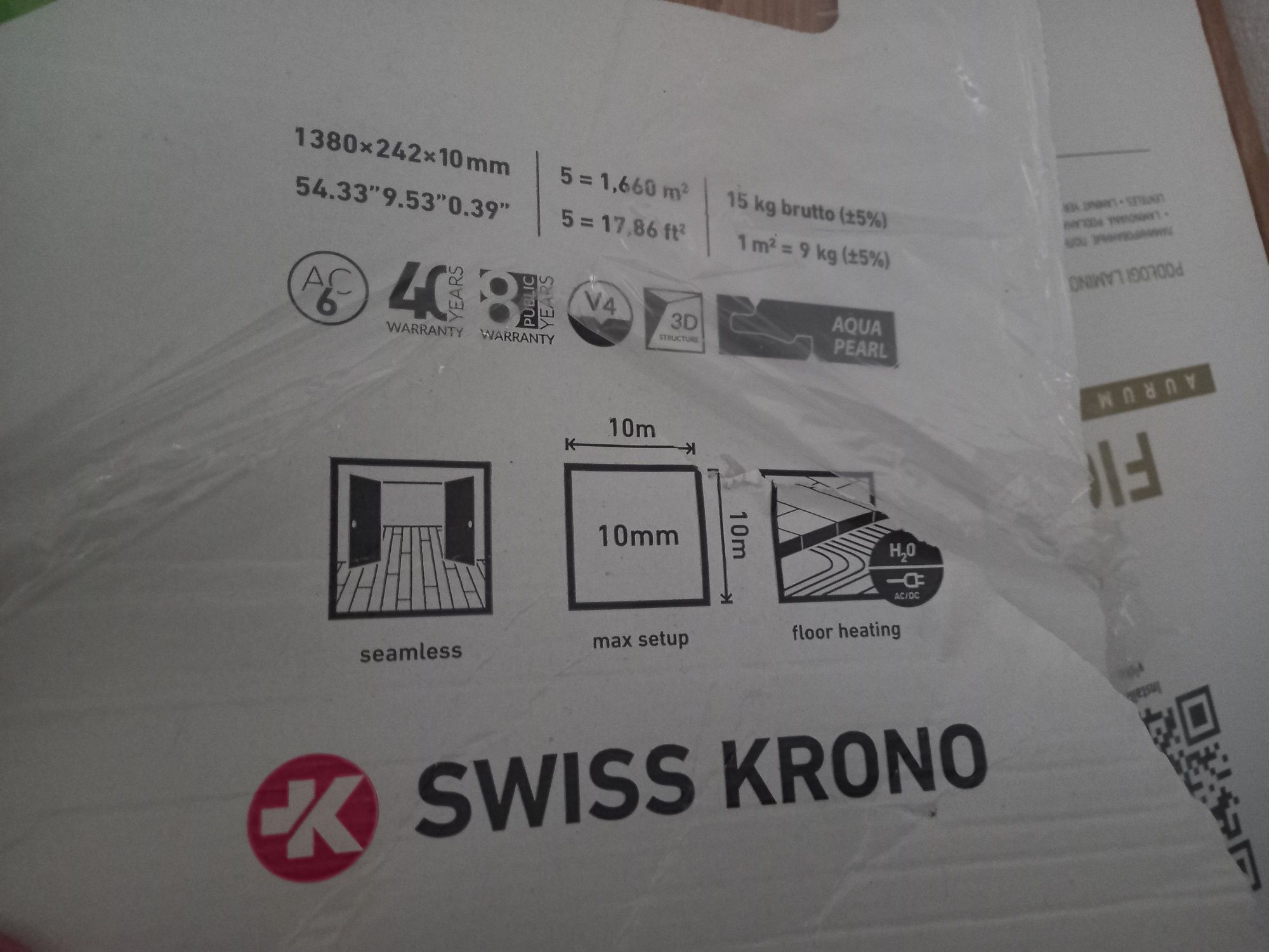 Panele Swisskrono Aurum Dąb Dalia + listwa gratis