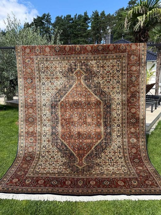 Nowy Dywan Perski Wełniany Kaszmirowy Indo Bidjar 330x240 gal. 25 tyś