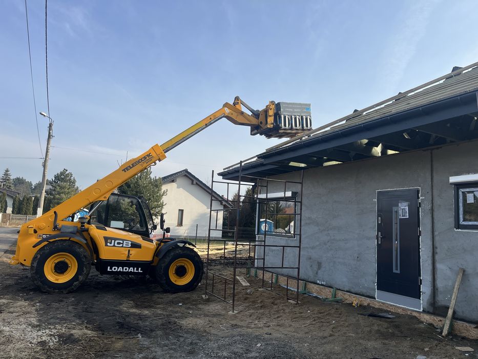 Wynajem/ Uslugi ladowarka telekopowa