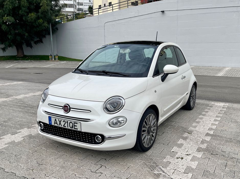 Fiat 500, ano 2016, gasolina 1.2, automático