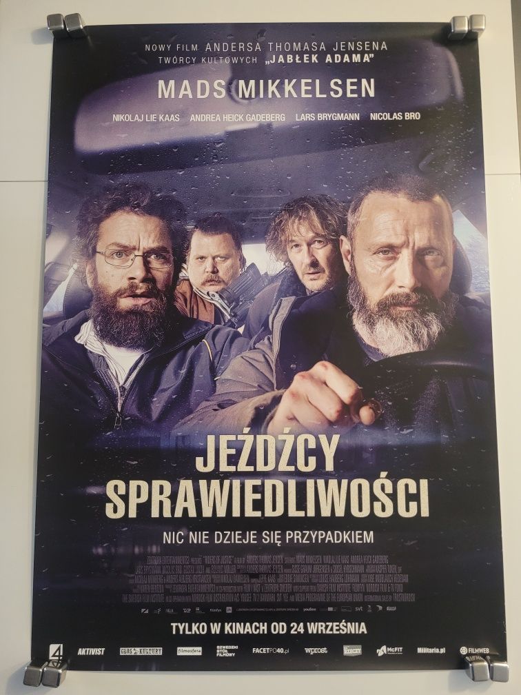 Plakat filmowy Jeźdźcy sprawiedliwości