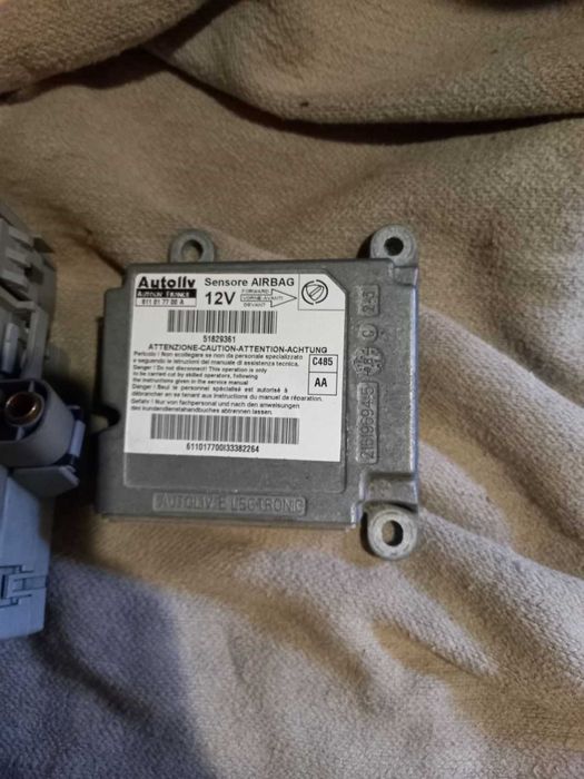 Ключ мозги фіат добло подушка безпеки