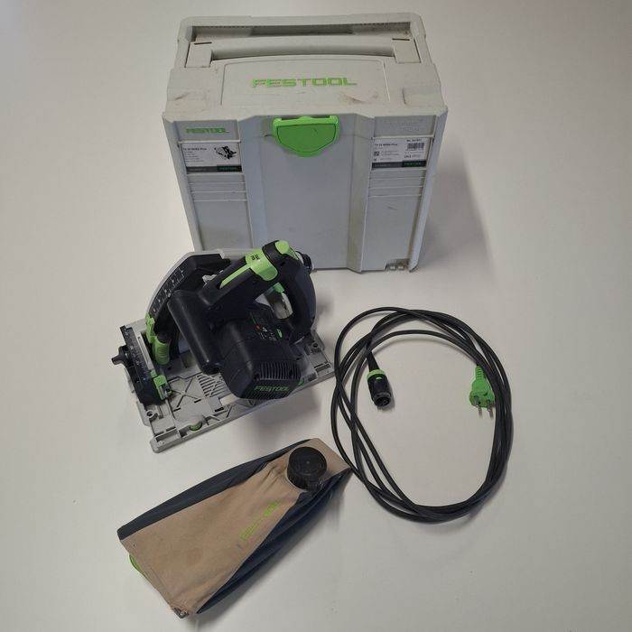 Zagłębiarka Festool TS 55 REBQ Cały zestaw