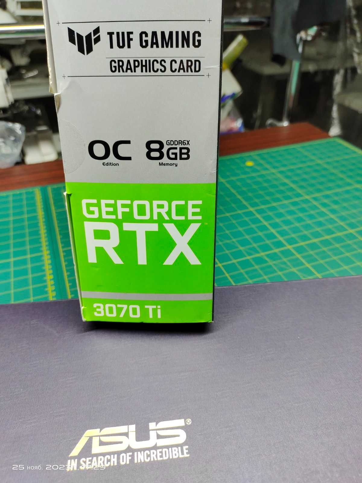 Відеокарта Asus GeForce RTX 3070 Ti TUF Gaming OC