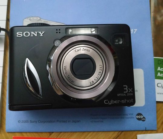 Фотоаппарат SONY Cyber-shot DSC-W17 фотоапарат Сони фото камера