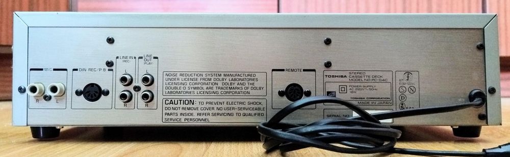 Magnetofon kasetowy Aurex/Toshiba PC-G4C