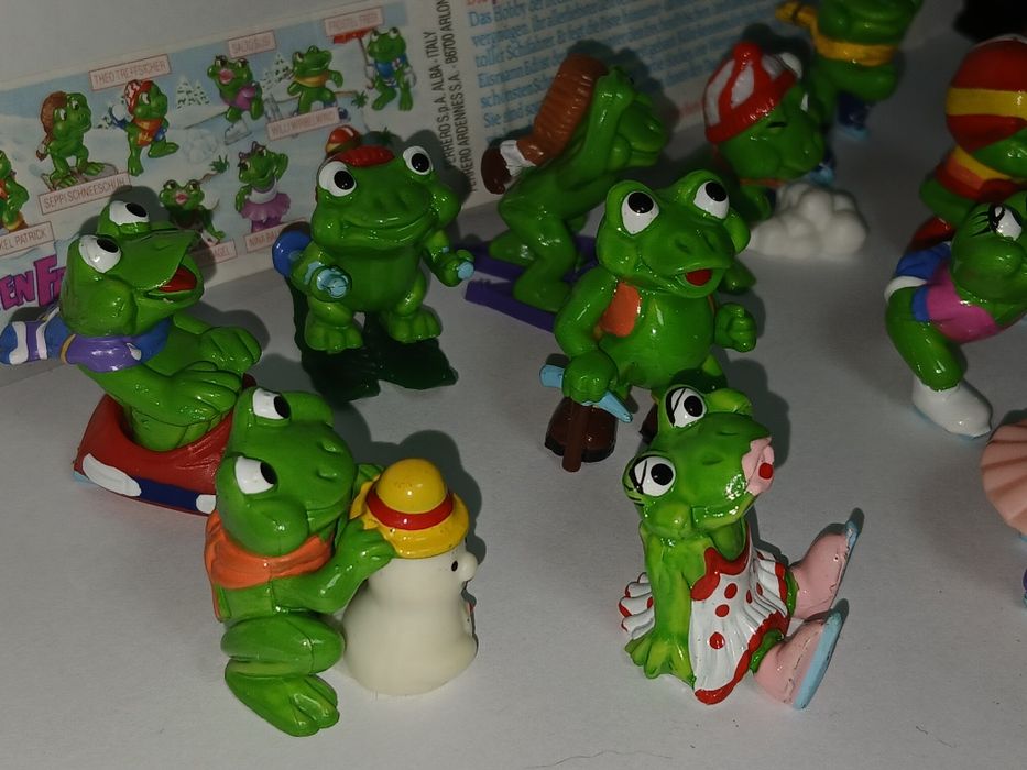 Seria Żabki kinder niespodzianka 1993 rok