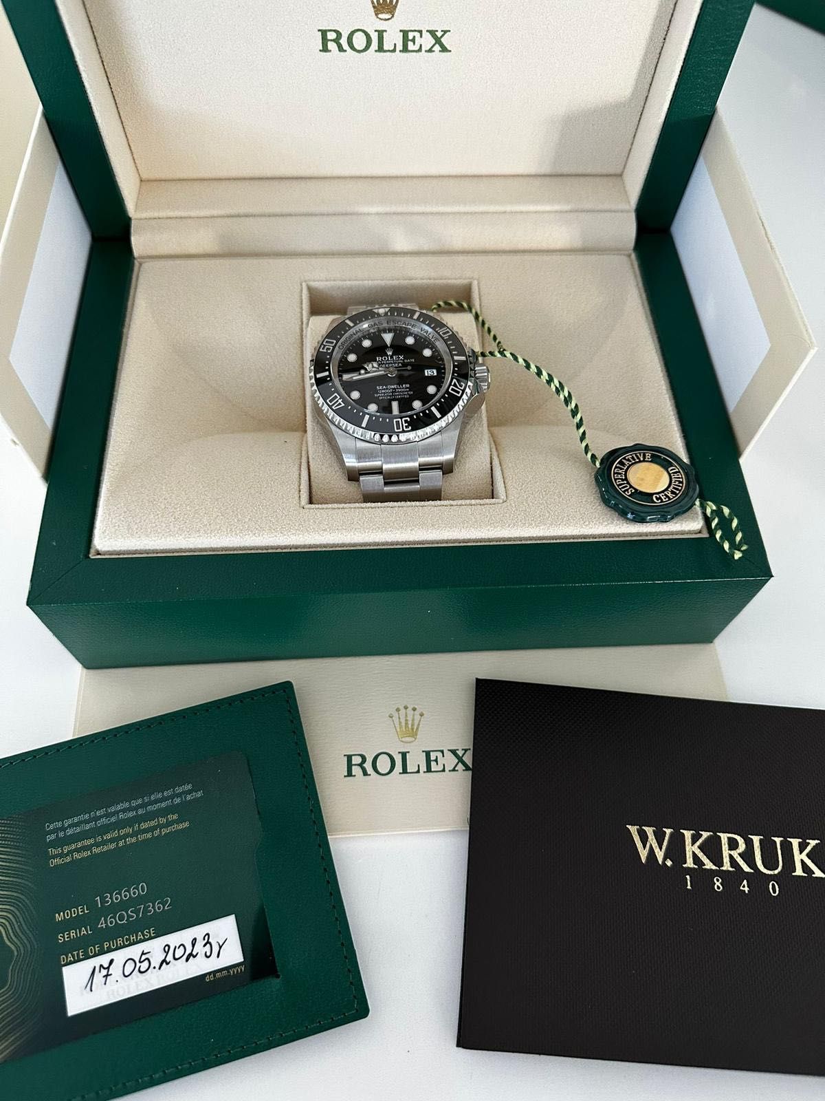 Rolex Deepsea sea-dweller 136660