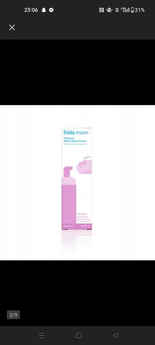 Pianka i spray poporodowe