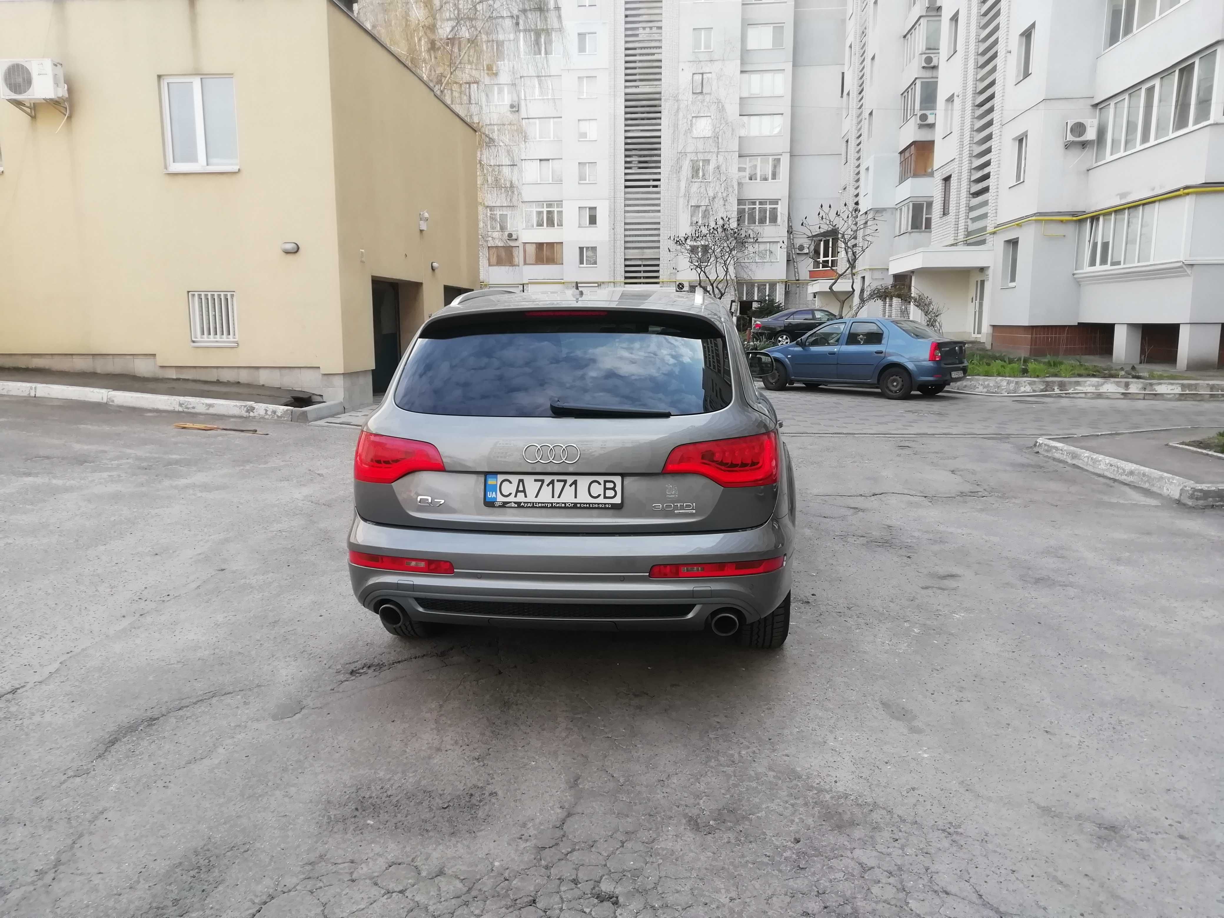 Audi  Q7 S-line 2010, 3.0 дизель, пневмопідвіска, 190 тис. пробігу.