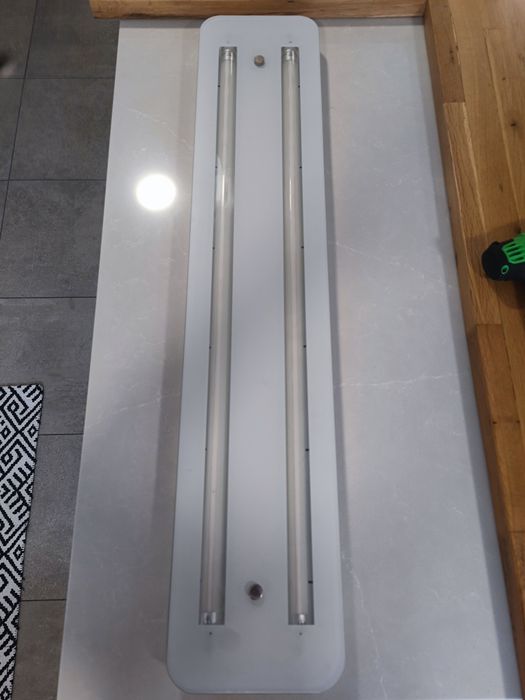 Candeeiro cozinha vidro