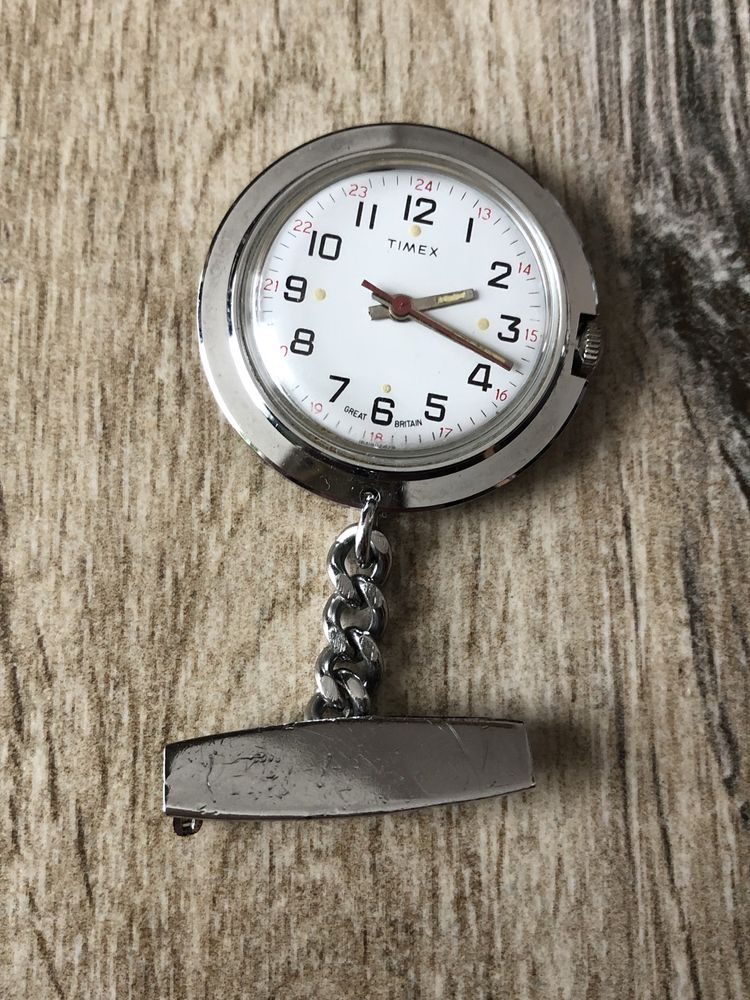 Zegarek kieszonkowy zawieszka lekarska Timex
