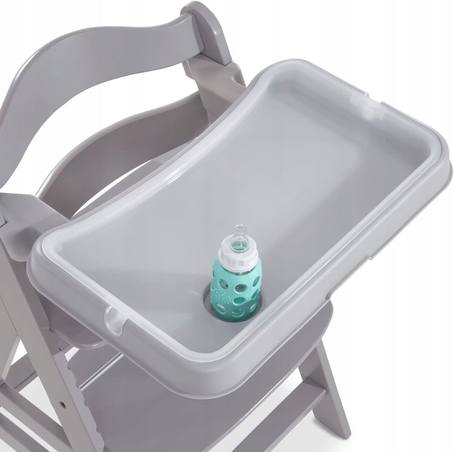 Hauck Alpha + Tray Tacka do krzesełka 3w1 szary