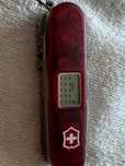 Victorinox com Barometro altimetro , relogio alarme liz led etc
