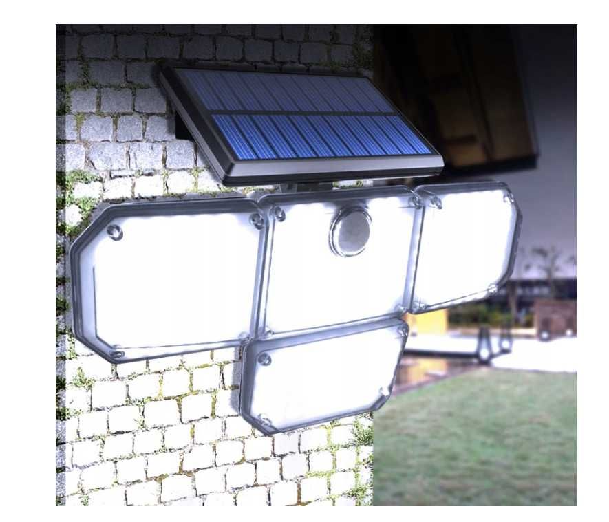 Profesjonalna LAMPA OGRODOWA Z Czujnikiem Ruchu Zmierzchu 4w1 (-20%)