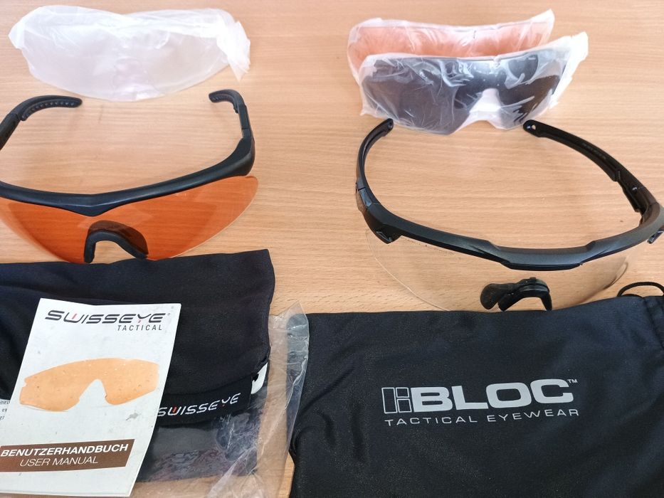 Окуляри тактичні балістичні BLOC SWISSEYE UARMS Тревікс маска