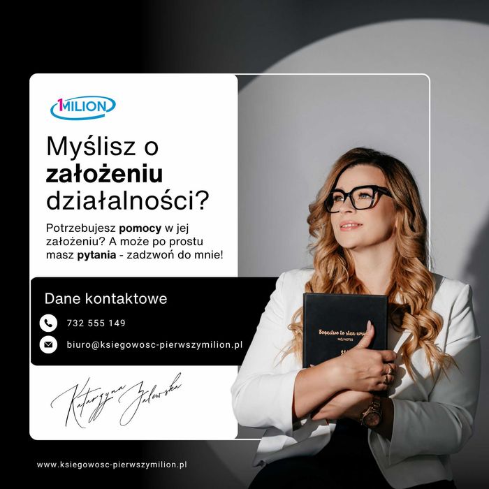 Usługi księgowe - KPIR, Ryczałt, Płace, ZUS, rozliczenie PIT