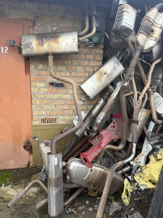 Глушник резонатор шкода ауди фольксваген