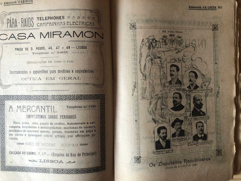 Almanach ALUCTA para 1910 - 1º número