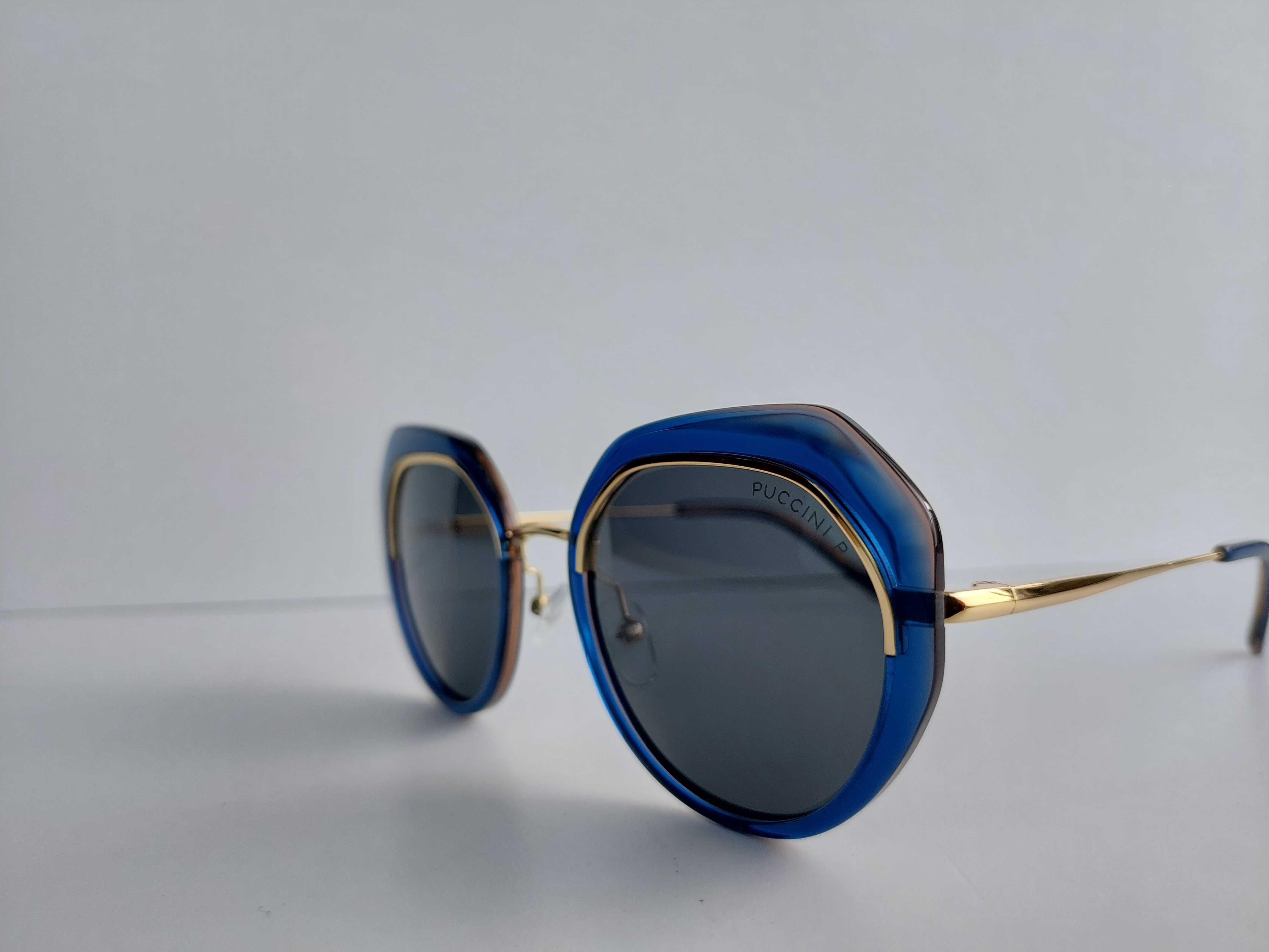PUCCINI SPP 222 C3 - Nowe Piękne Stylowe okulary przeciwsłoneczne