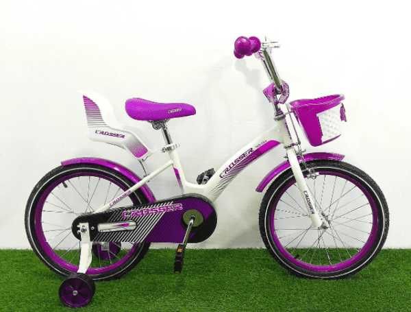 Дитячий велосипед Crosser Kids Bike 14" Фіолетовий
