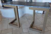 2x metalowe nogi stół konsola biurko