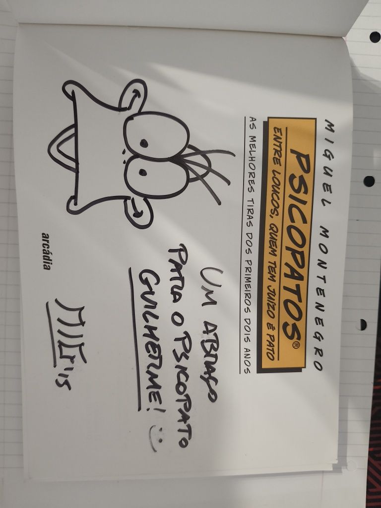 Psicopatos (assinado pelo escritor)