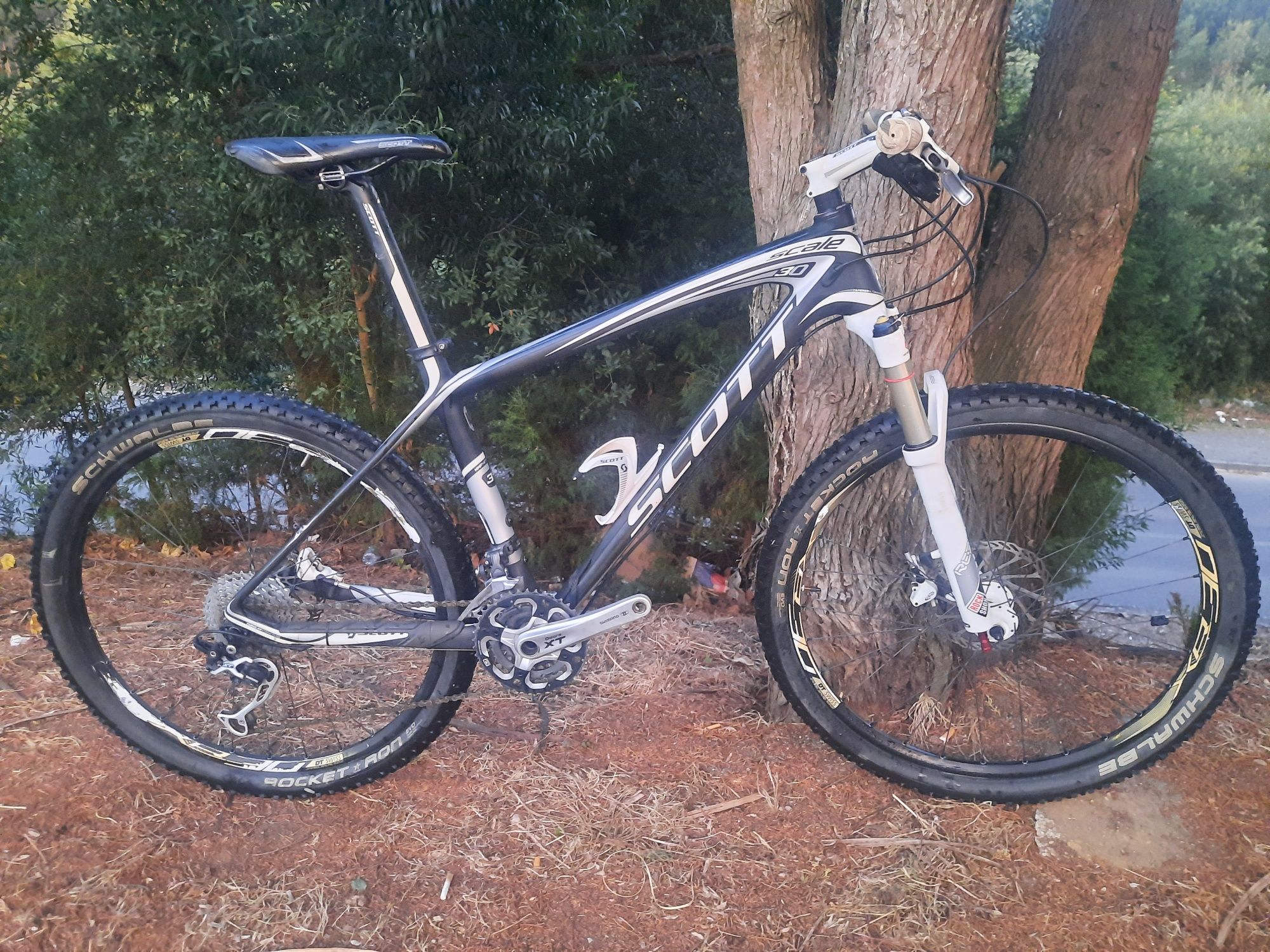 Scott scale de carbono com xt e reba