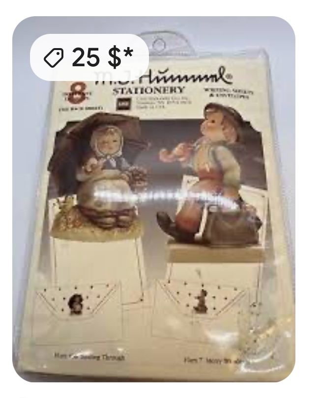 Набор канцелярских принадлежностей Collectors M. J. Hummel,, 1992 г