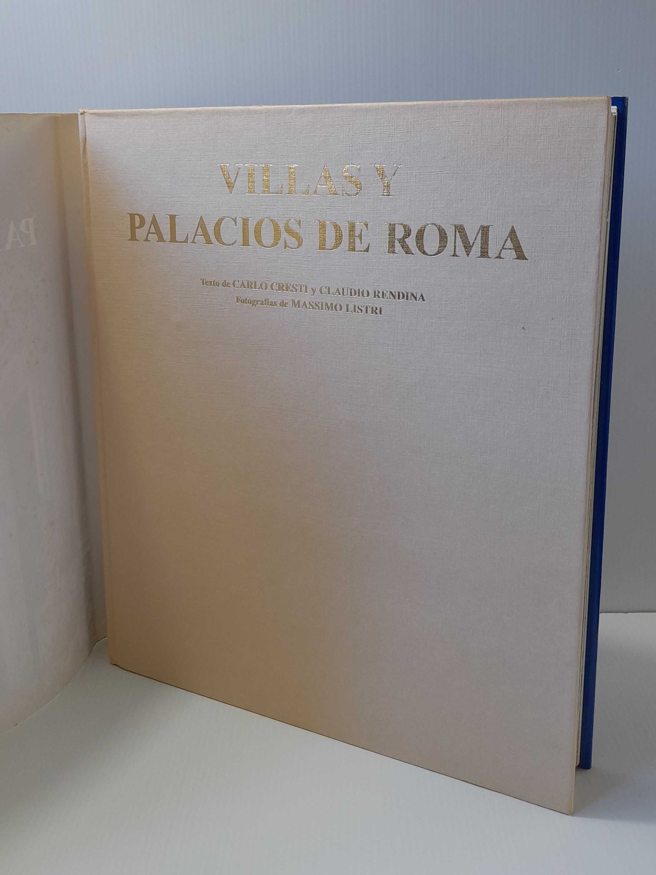 livro «Villas Y Palacios de Roma»