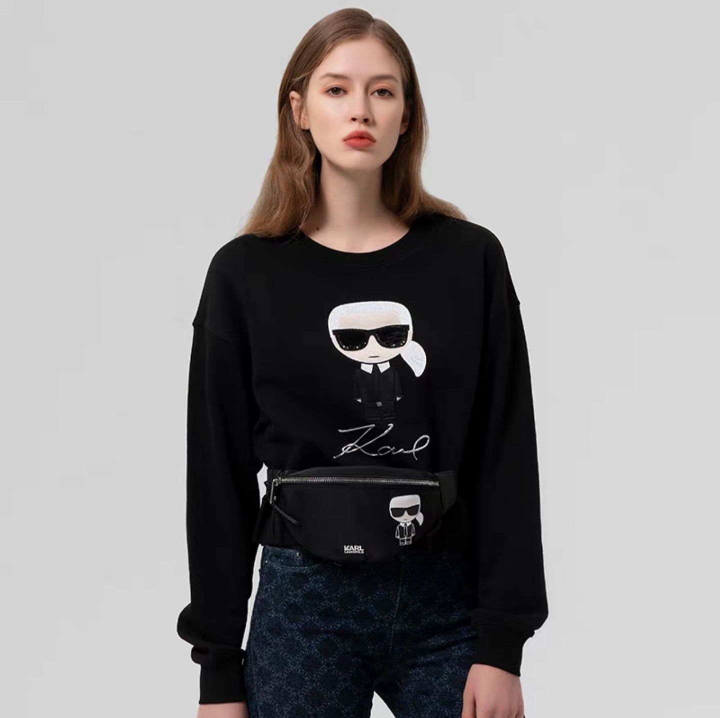 Світшот кофта Karl Lagerfeld XS, S, M, L оригинал