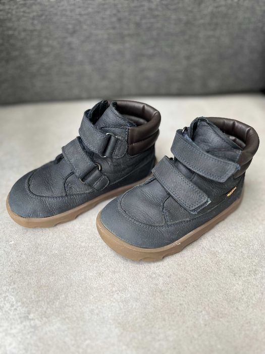 Froddo Zeru Tex Barefoot trzewiki dziecięce z membraną granat