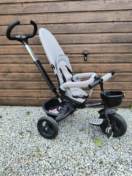 Kinderkraft rowerek wózek trojkolowy
