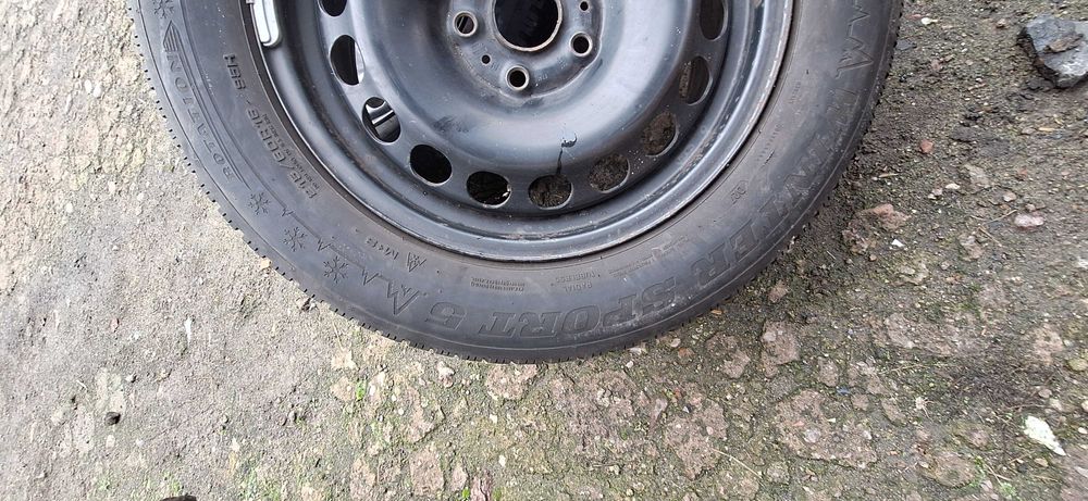 koła zimowe 5x112 215/60r16 vw audi seat skoda