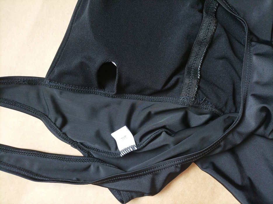 3xl kostium kąpielowy jednoczęściowy czarny wyszczuplajacy modelujący