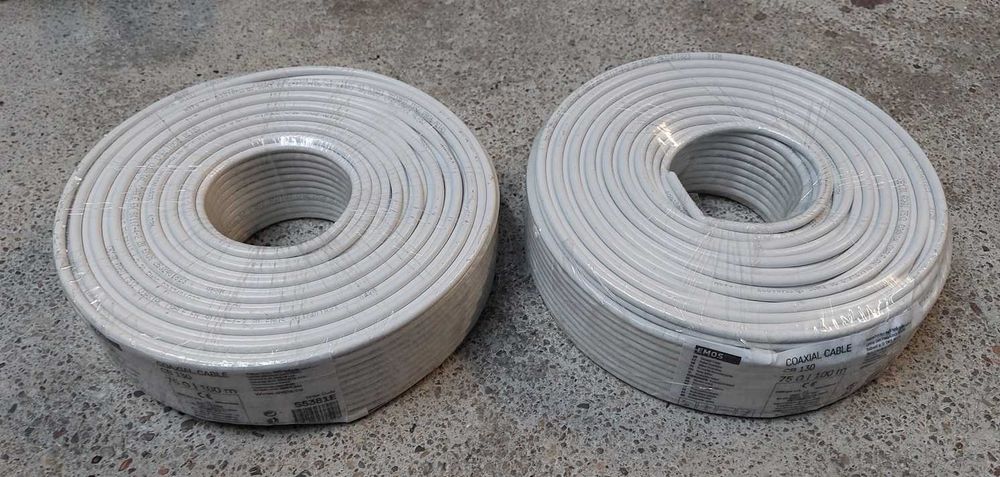 Przewód koncentryczny RG6U 100m