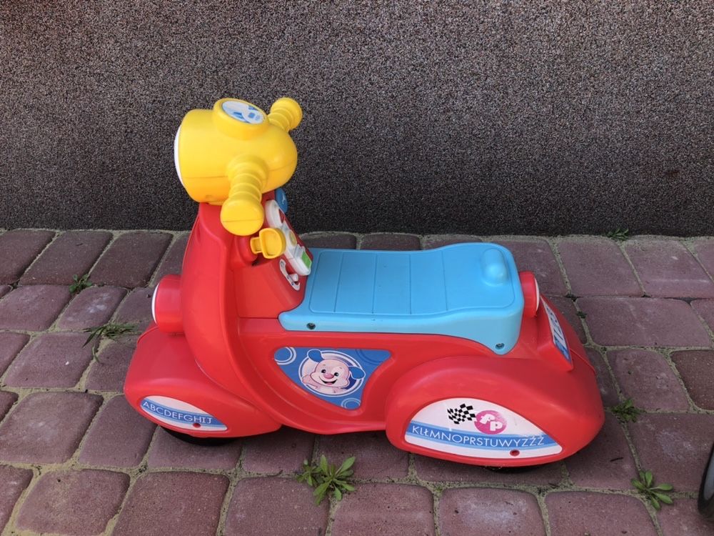 Fisher Price motor skuter rowerek dla dzieci