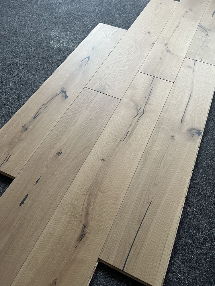Deska Drewniana Dąb Rustic,15x190x1080mm, 4f, Olej UVx2 Breslau