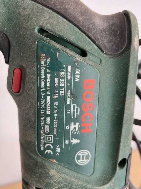 Berbequim Bosch com coluna