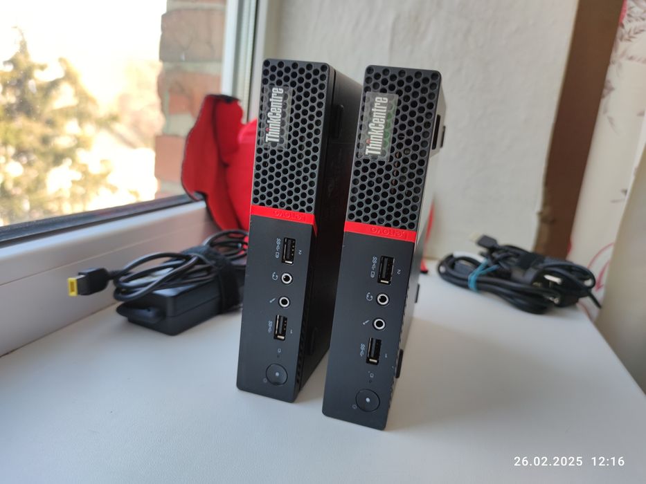 Мини ПК Lenovo Ryzen 3 2200ge,4gb ОЗУ,Hdd 1TB,Vega 8