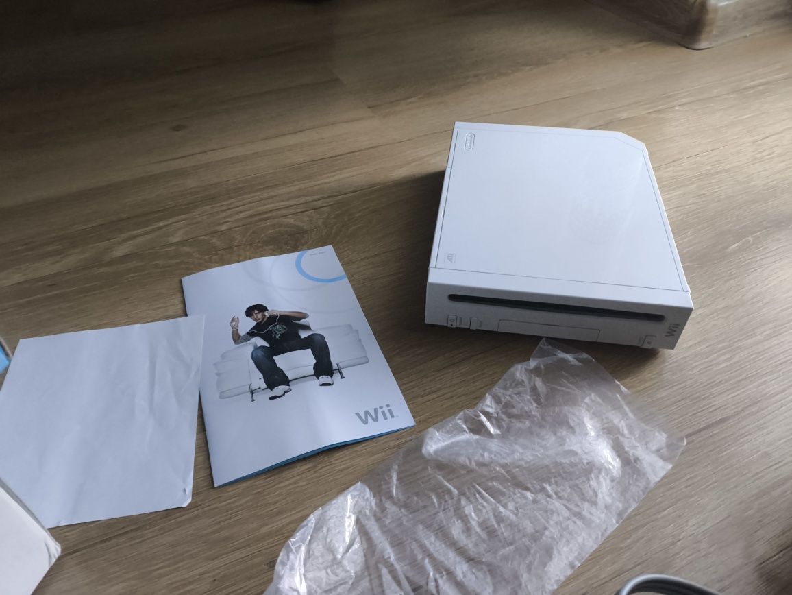 Nintendo Wii piękny zestaw gry torba