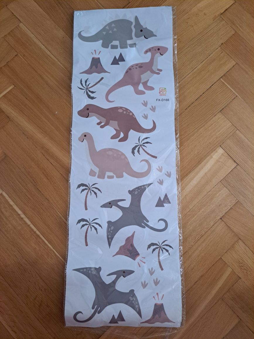 Naklejki na ścianę Dinozaury