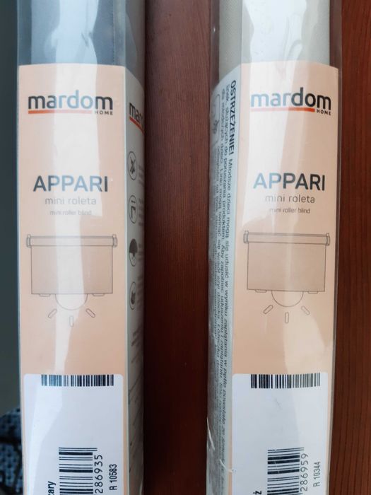 Roleta okienna mini Appari 61 x 150 jasny szary. Szybka wysyłka.