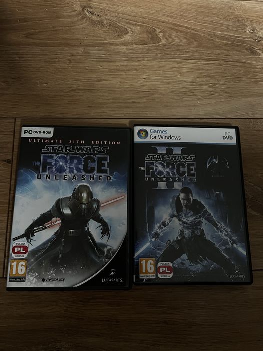 Star Wars: The Force Unleashed I + II PC PL – zestaw gier