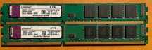 Memorias Kingston DD3 1066 8 gb (2x4)
