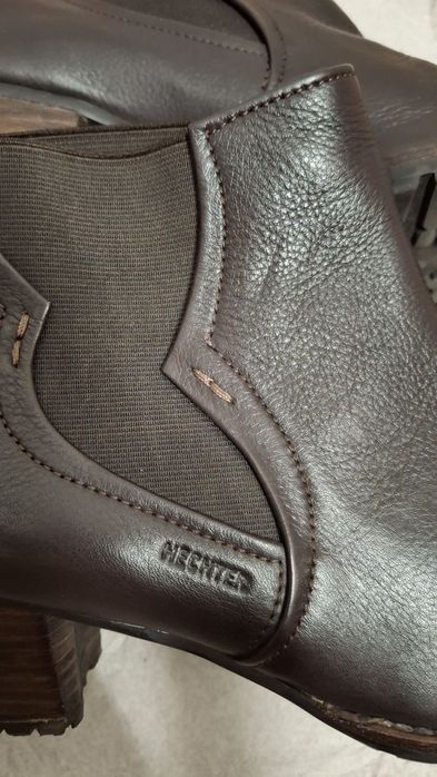 Botas cano baixo, N°40 couro genuíno