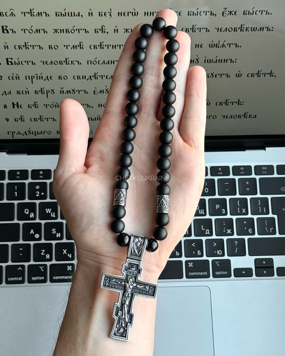 Чотки з хрестом в машину на дзеркало православний хрест в авто чотки