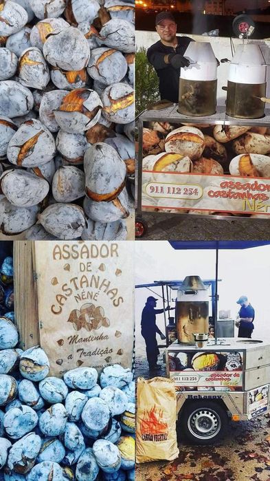 Castanhas assadas